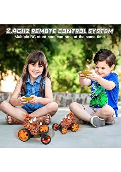 Uzaktan Kumandalı Araba Takla Atan 360 Derece Akrobat Dinazor Araba fırsatları