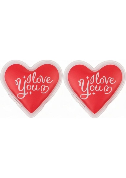 2 Adet Kalpli Sevgi Mesajlı Cep Sobası,el Isıtıcı,sıcak Su Torbası Pvc 9cm fiyatları