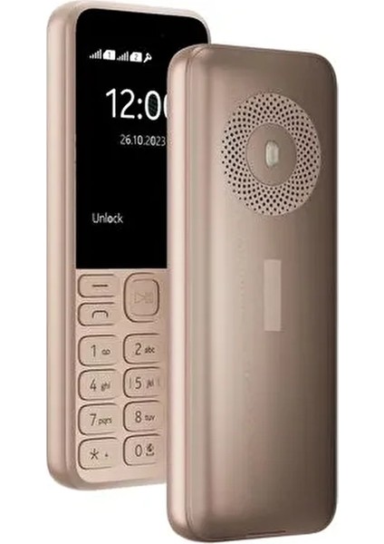 Çift Hatlı Kamerasız Hızlı Arama Radyo Özellikli Siyah Renk Büyük Tuşlu Cep Telefonu