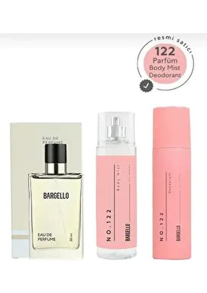 122 Oriental Kadın Parfüm + NO.122 Body Mıst + NO.122 Kadın Deodorant fiyatları