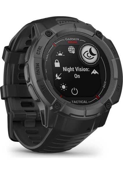 Instinct 2X Solar Tactical Edition - Siyah modelleri