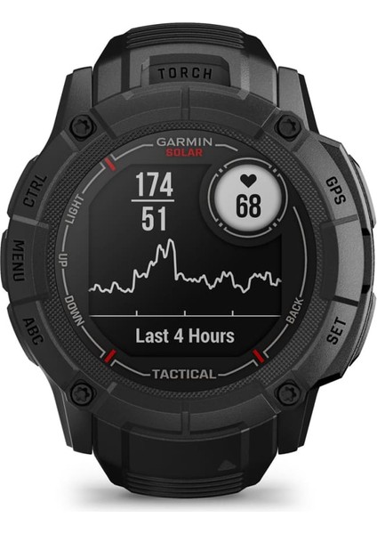 Instinct 2X Solar Tactical Edition - Siyah fırsatları