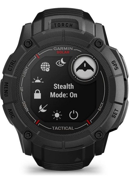 Instinct 2X Solar Tactical Edition - Siyah