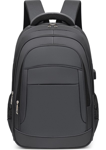 Yeni Moda Başlangıç Bilgisayar Sırt Çantası Yeni Erkek Iş Seyahat Çantası Çok Bölmeli Basit Gündelik Öğrenci Okul Çantası (Yurt Dışından)