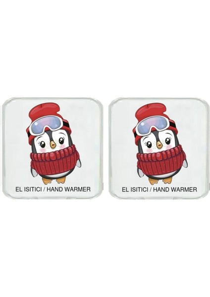 2 Adet Bereli Penguen Cep Sobası,el Isıtıcı,sıcak Su Torbası Pvc 10X9,5CM fiyatları