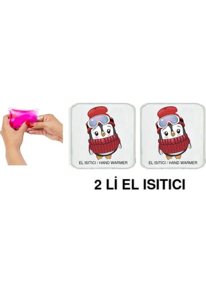 2 Adet Bereli Penguen Cep Sobası,el Isıtıcı,sıcak Su Torbası Pvc 10X9,5CM fırsatları