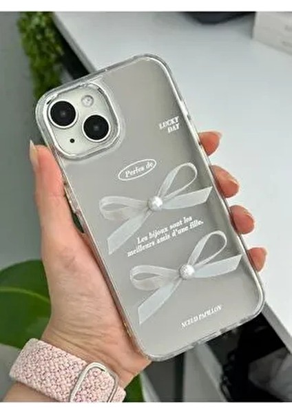 Iphone 13 - 14 - 15 Uyumlu Aynalı Fiyonk Model Silikon Kılıf fiyatları