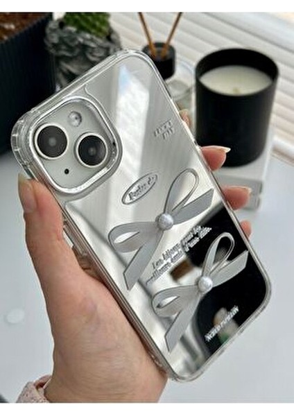 Iphone 13 - 14 - 15 Uyumlu Aynalı Fiyonk Model Silikon Kılıf modelleri