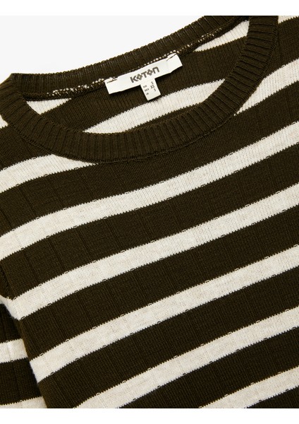 Uzun Kollu Bisiklet Yaka Triko Kazak modelleri