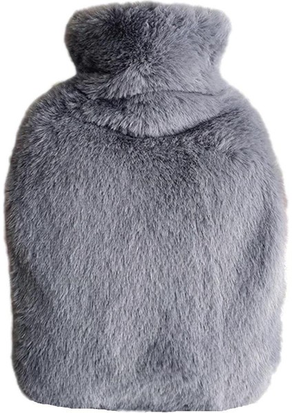 Sıcak Su Torbası Yan Cepli Gri Peluş Termofor 27X17X2CM 1 Litre fiyatları