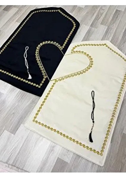 Kalpli Seccade Eşli Çift Seccade Tesbihli Gelin Damat Bohçası Hediyelik Çeyizlik modelleri