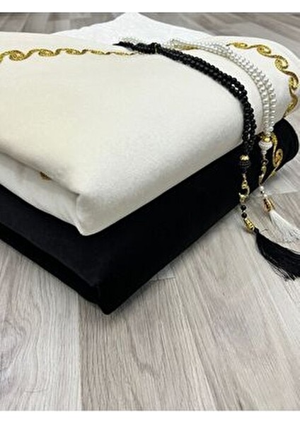 Kalpli Seccade Eşli Çift Seccade Tesbihli Gelin Damat Bohçası Hediyelik Çeyizlik indirimleri