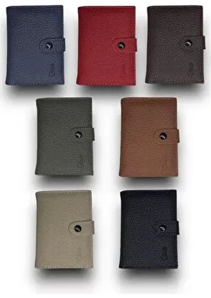 7 Renk, Para Bölmeli, 10 Şeffaf Kart Bölmeli Minimal Kartlik&cüzdan, Deri Erkek Kartlik Cüzdan fırsatları