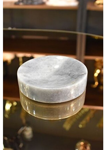 7li Rüya Gri Mermer Mermer Banyo Seti