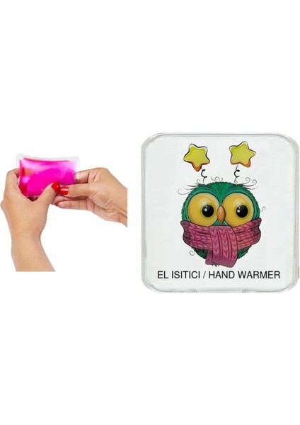 Atkılı Baykuş Cep Sobası,el Isıtıcı,sıcak Su Torbası Pvc 10X9,5CM indirimleri