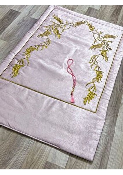 Sırma Işleme Seccade Tesbihli Gelin Damat Bohçası Hediyelik Çeyizlik fiyatları