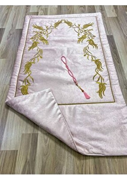 Sırma Işleme Seccade Tesbihli Gelin Damat Bohçası Hediyelik Çeyizlik modelleri