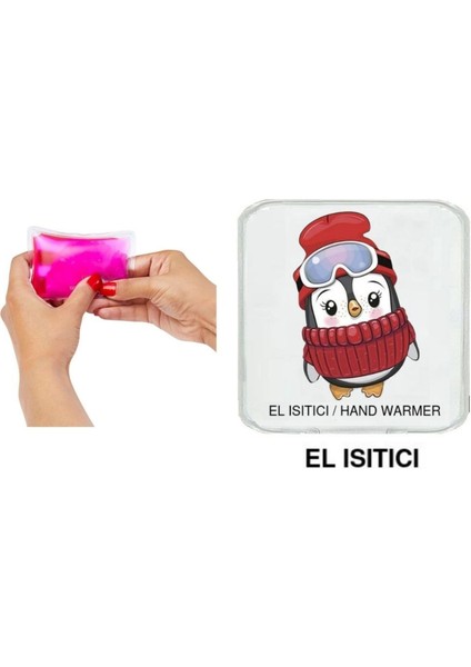 Bereli Penguen Cep Sobası,el Isıtıcı,sıcak Su Torbası Pvc 10X9,5CM fırsatları