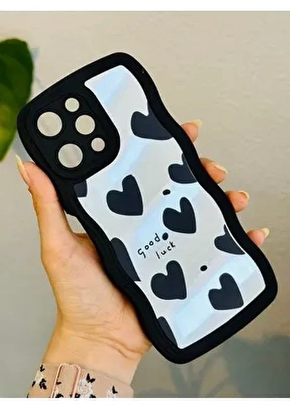 Xiaomi Redmi 12 Uyumlu Aynalı Tasarımlı Kenarları Silikon Kılıf