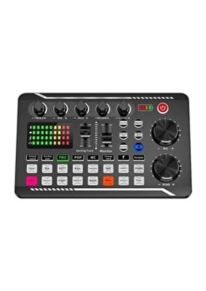 LGT240 Filtreli Condenser Mikrofon F998 Live Plus Ses Kartı ve Standlı Set modelleri
