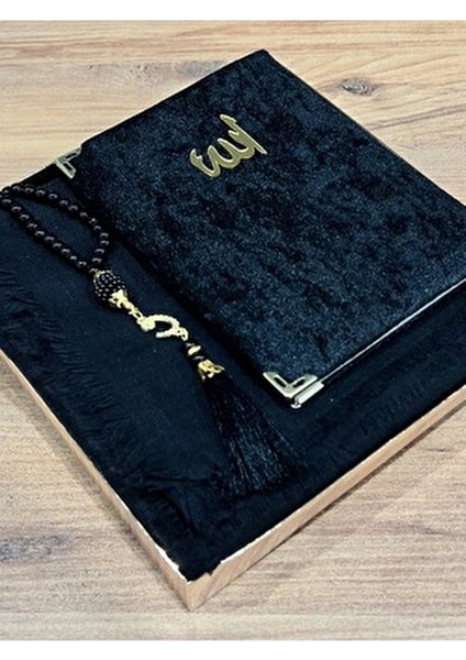 3'lü Hediyelik, Çeyizlik, Mevlütlük, Bohçalık ,gelin Bohçası Flamlı Namaz Örtüsü Yasin Tesbih Seti fiyatları