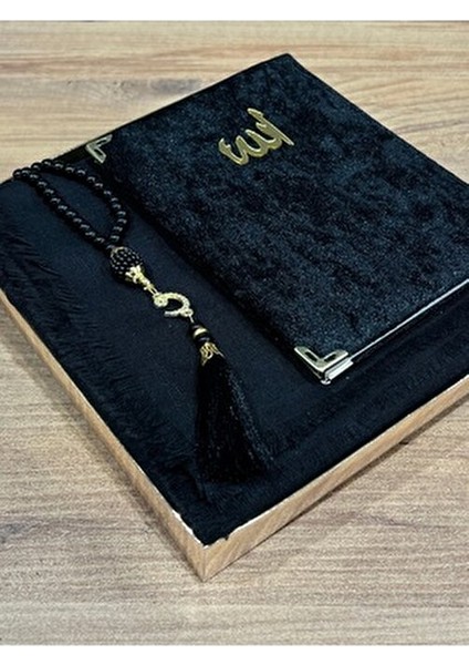 3'lü Hediyelik, Çeyizlik, Mevlütlük, Bohçalık ,gelin Bohçası Flamlı Namaz Örtüsü Yasin Tesbih Seti indirimleri