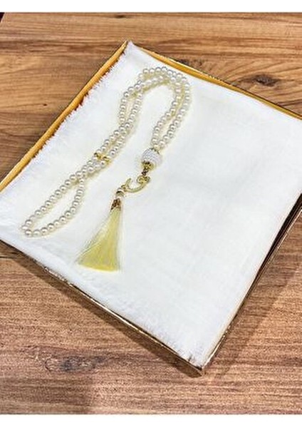 Hediyelik, Çeyizlik, Mevlütlük, Bohçalık ,gelin Bohçası Flamlı Namaz Örtüsü Tesbih Seti modelleri