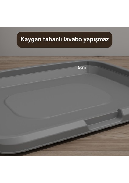 Ekstra Büyük Idrar Sıçramasına Dayanıklı Sütunlu Durulanabilir Ev Düz Tip Köpek Tuvaleti (Yurt Dışından) fırsatları