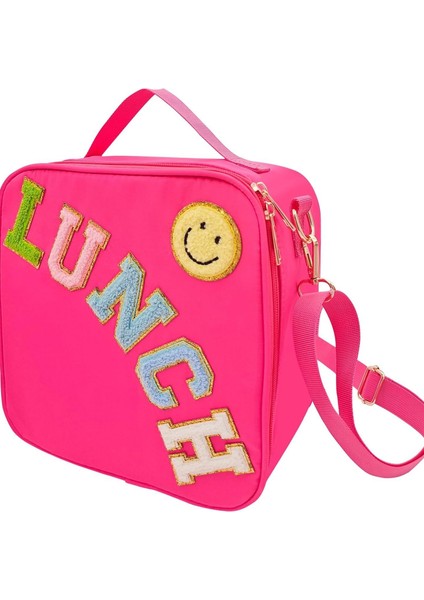 Nakış Mektupları Gülümseyen Yüz Açık Taşınabilir Taşınabilir Yalıtım Alüminyum Film Öğle Yemeği (Yurt Dışından)