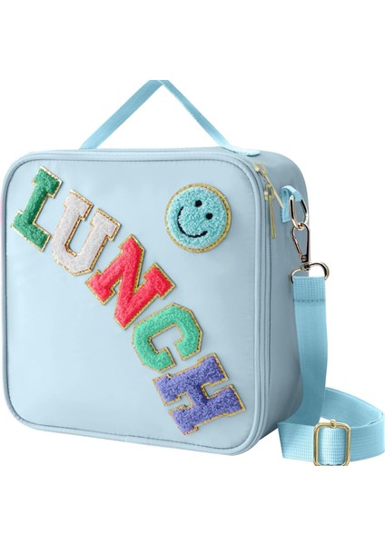 Nakış Mektupları Gülümseyen Yüz Açık Taşınabilir Taşınabilir Yalıtım Alüminyum Film Öğle Yemeği (Yurt Dışından)