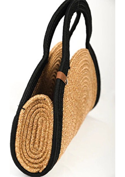 Mia Hasır Jüt Clutch Çanta modelleri