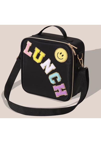 Nakış Mektupları Gülümseyen Yüz Açık Taşınabilir Taşınabilir Yalıtım Alüminyum Film Öğle Yemeği (Yurt Dışından)