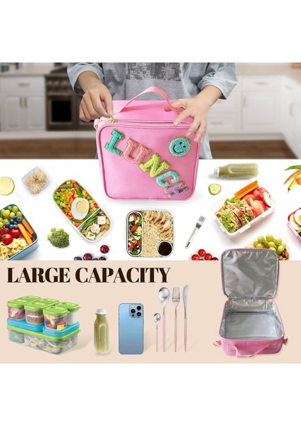 Nakış Mektupları Gülümseyen Yüz Açık Taşınabilir Taşınabilir Yalıtım Alüminyum Film Öğle Yemeği (Yurt Dışından) fiyatları