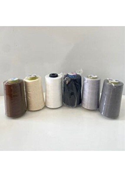 Dikiş Ipi 120 No Dikiş Ipi 6 Lı Set Dikiş Ipi