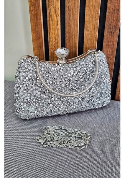 Abiye Iri Taşlı Çanta fiyatları