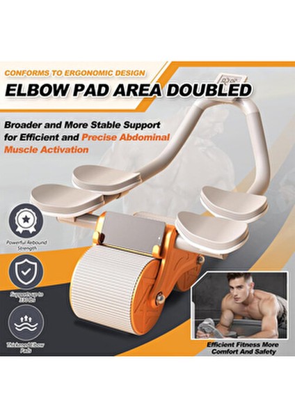 Dijital Ekranlı Çek Bırak Spor Aleti - Dirsek Destekli Mekik Aleti - Karın Egzersiz Aleti fiyatları