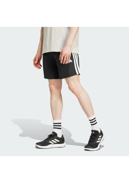 Adidas Performance JC7718 Essentials Training 3-Stripes Woven Şort