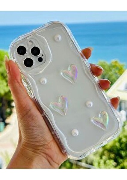 Iphone 12 ve 12 Pro Uyumlu Özel Inci Tasarım 3D Oyuncak Tasarımlı Esnek Silikon Kılıf indirimleri