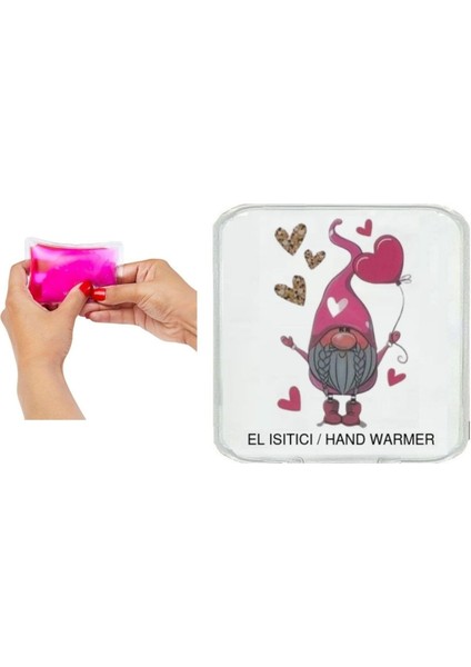 Kalpli Noel Cücesi Cep Sobası,el Isıtıcı,sıcak Su Torbası Pvc 10X9,5CM indirimleri