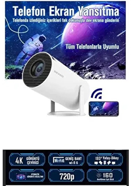 Hyper Pro 4K Projeksiyon fiyatları