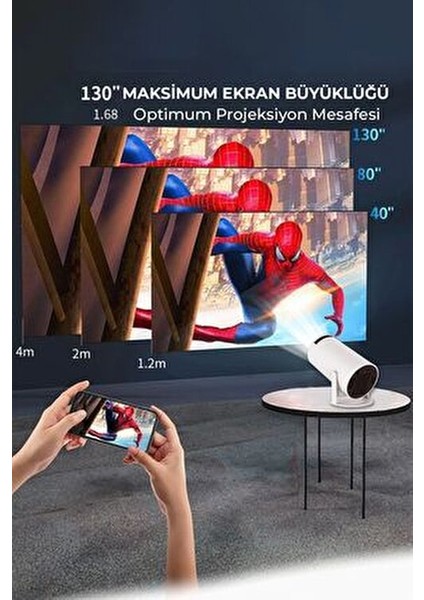 Hyper Pro 4K Projeksiyon indirimleri