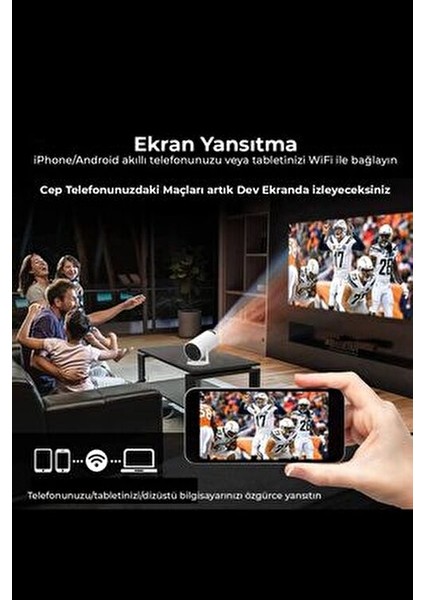 Hyper Pro 4K Projeksiyon