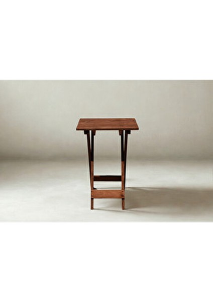 By Utkan Keskin Minderli Balkon Bahçe Mutfak 3lü Bistro Set Katlanır Masa Sandalye 50*50 Krem