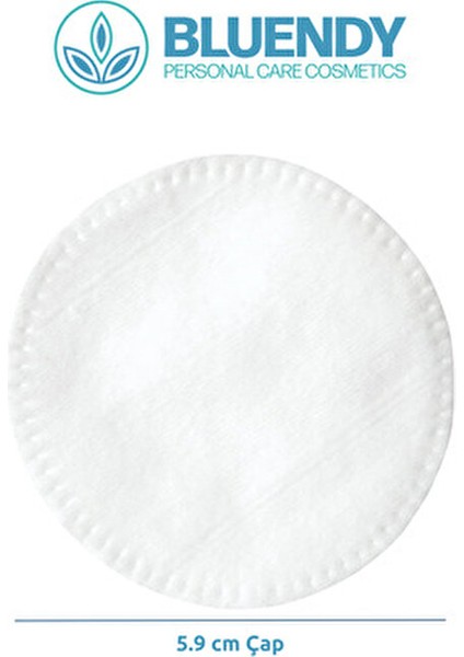 200 Adet Makyaj Temizleme Pedi, Disk Pamuk, Yuvarlak Premium Kalite Yüz Silme Makyaj Çıkarma Pamuğu