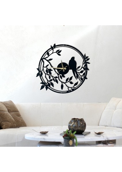 Çalıkuşu Metal Duvar Saati