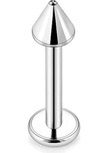 5 Adet 316L Cerrahi Çelik Gümüş Renk Septum Piercing Düz Seri