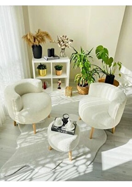Çay Seti Ikili Koltuk Berjer ve Puf Takımı (Salon, Balkon, Ofis) 3 Lü Takım fırsatları