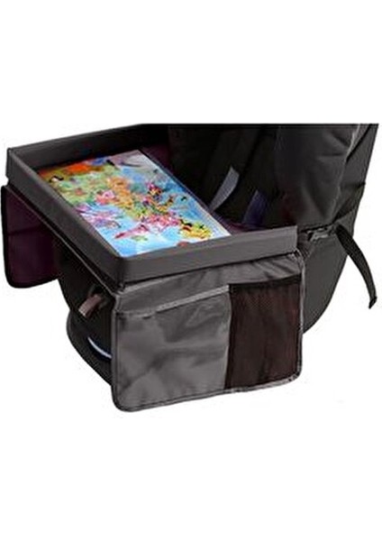 Oto Koltuğu Çocuk Aktivite Masası Bebek Arabası Seyahat Masası Koltuk Aksesuarı Eğitici Araç Oyun