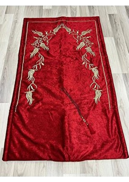 Sırma Işleme Seccade Tesbihli Gelin Damat Bohçası Hediyelik Çeyizlik modelleri