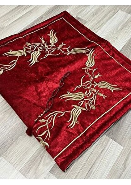 Sırma Işleme Seccade Tesbihli Gelin Damat Bohçası Hediyelik Çeyizlik fırsatları